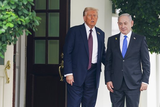 Taikos taryba: B. Netanyahu atmestas D. Trumpo planas Gazos Ruožui – vienintelis kelias į priekį