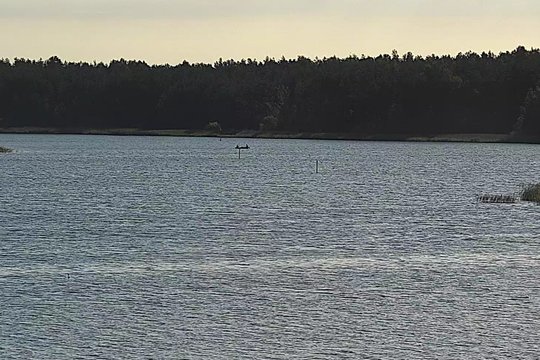 Purvėnų tvenkinyje žvejoję sutuoktiniai netyčia kirto valstybės sieną