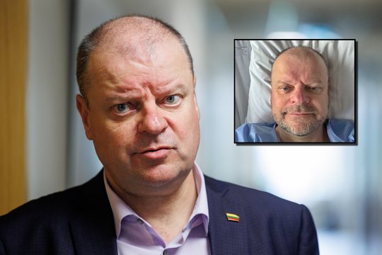 S. Skvernelis atsidūrė ligoninėje