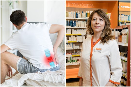 Skauda nugarą? Vaistininkė įspėja: stiprūs vaistai nuo skausmo – ne visada geriausias sprendimas