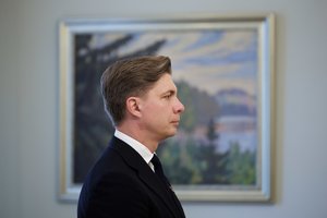 M. Sinkevičius apie Leipcigo oro uoste rasto drono DNR pėdsakus ir Lietuvą: laukia žvalgybos informacijos