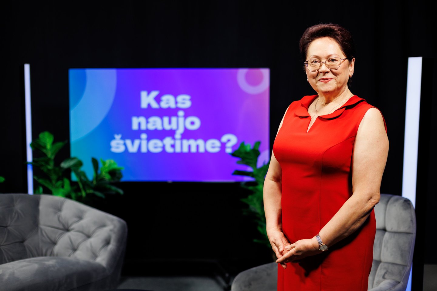 Privačios „Saulės“ gimnazijos steigėja ir generalinė direktorė Irena Baranauskienė.