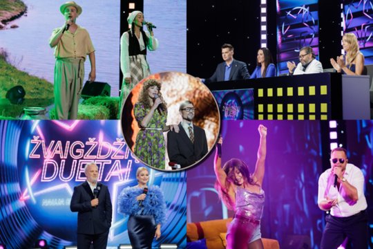 Išvyskite pirmieji: nufilmuota naujo sezono „Žvaigždžių duetų“ pirmoji laida