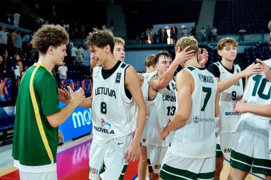 Nenugalimieji – Lietuvos šešiolikmečiai ir toliau Europos čempionate nuo savo kelio šluoja varžovus