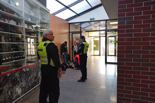 Vilniaus autobusų stotyje – medikai ir policija