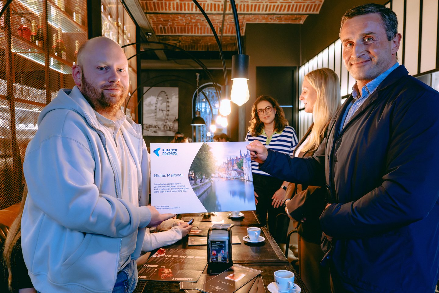 Partnerystė dovanojanti viltį sunkiai sergantiems vaikams.
