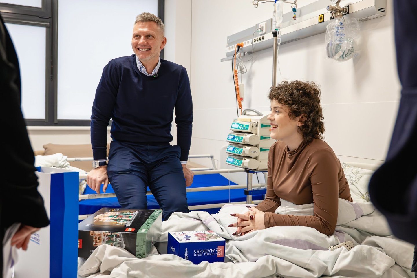 Partnerystė dovanojanti viltį sunkiai sergantiems vaikams.