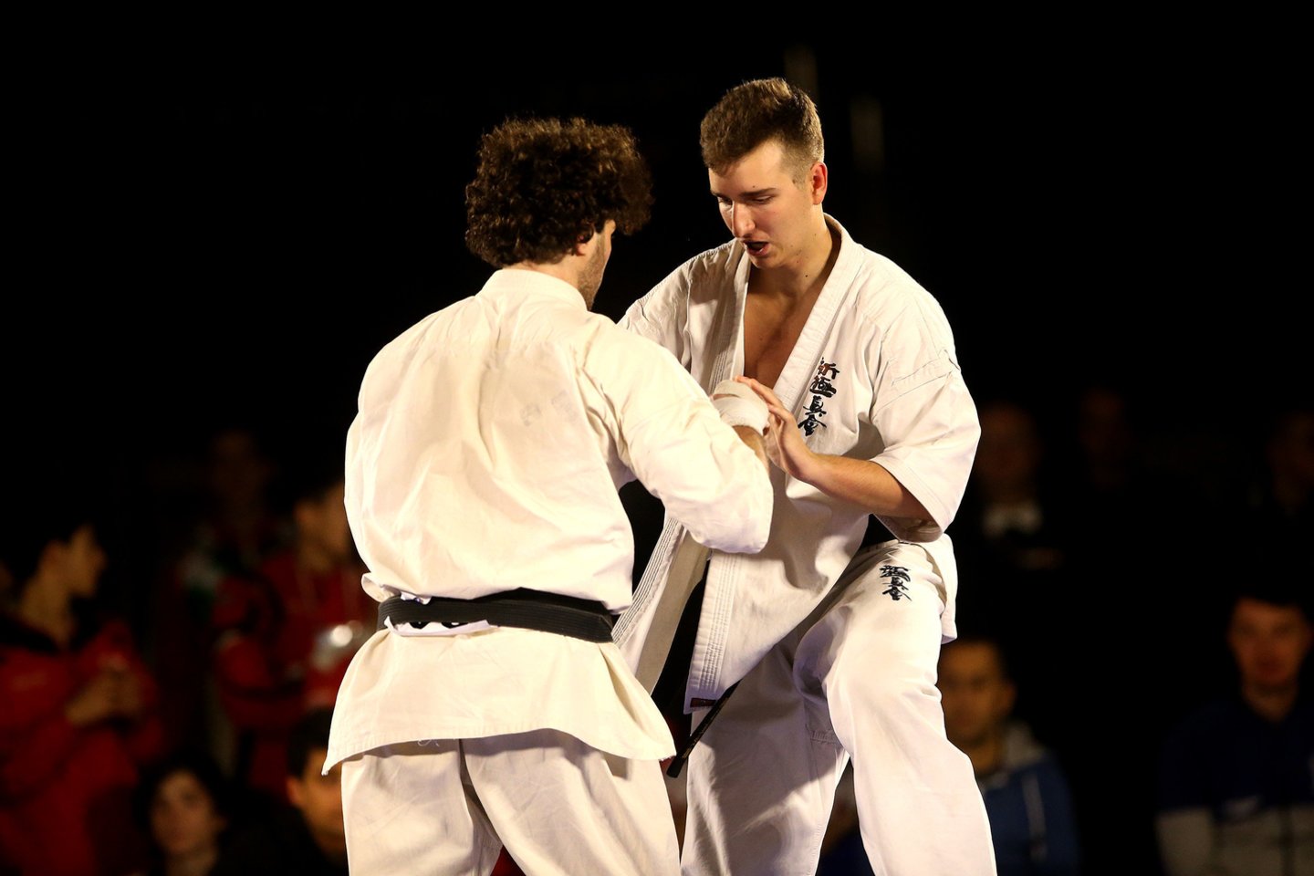Laurynas Vaičikauskas finale nusileido gruzinui Davidui Baranitzei<br>A.Barzdžiaus nuotr.