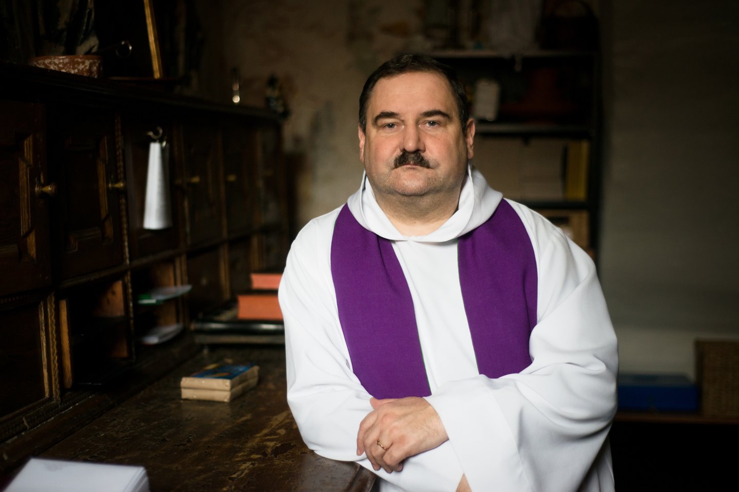 Kunigas, Arūnas Peškaitis<br>J.Stacevičiaus nuotr.