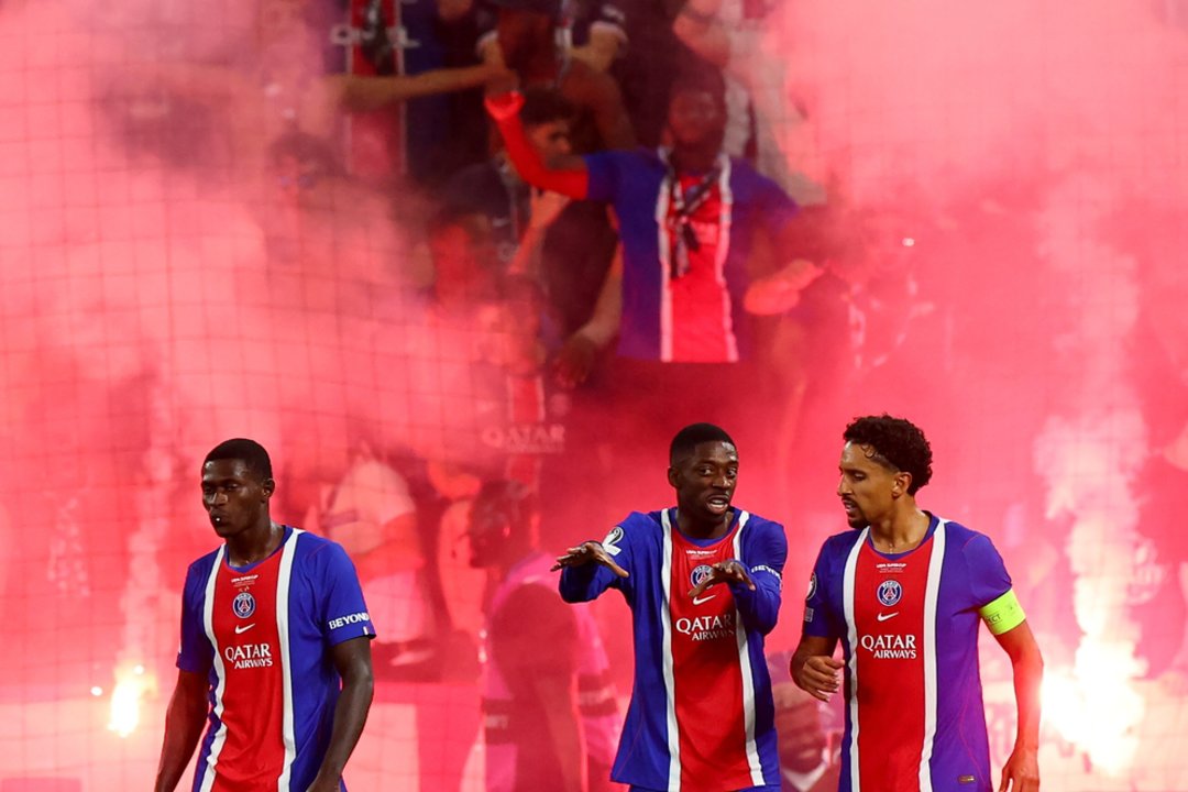 PSG dominavimas tęsiasi: apgynė UEFA Supertaurės trofėjų