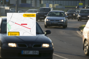 Kauno vairuotojų laukia nauji eismo ribojimai: teks rinktis apylankas