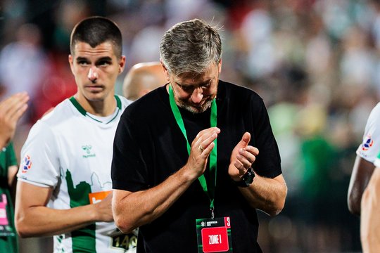 Žalgiriečių treneris A. Skerla prieš mačą Splite: žino, kada įvyksta futbolo stebuklai