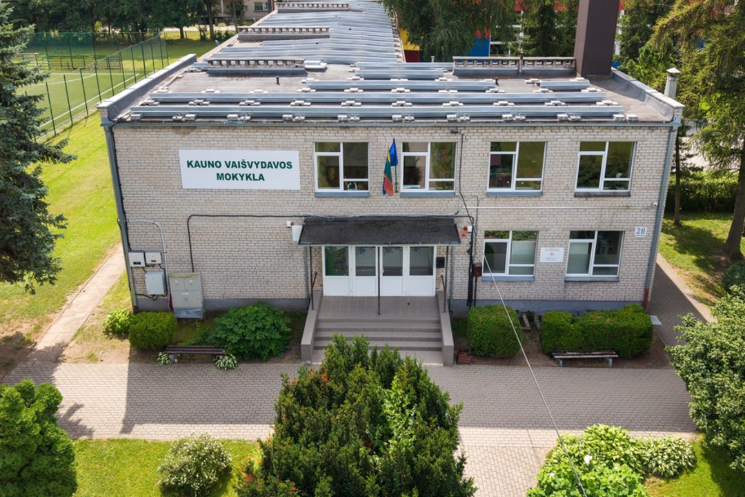 Kaune bus modernizuojama Vaišvydavos mokykla: įstaigą lankys triskart daugiau vaikų