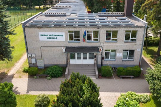 Kaune bus modernizuojama Vaišvydavos mokykla: įstaigą lankys triskart daugiau vaikų