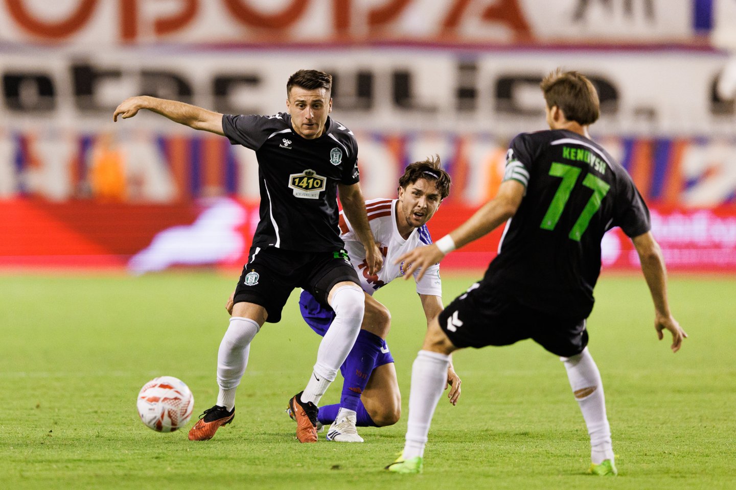 Splito Hajduk ir Vilniaus Žalgiris<br> Elvio Žaldario/FK Žalgiris nuotr.