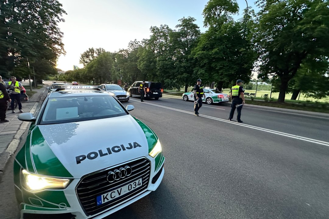 Šeštadienį Vilniuje policija surengs neeilinį reidą – šį įrenginį naudos pirmą kartą