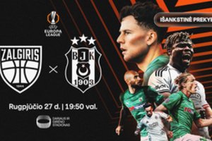 „Kauno Žalgiris“ jau parduoda bilietus į UEFA Europos lygos atrankos mačą su „Besiktas“
