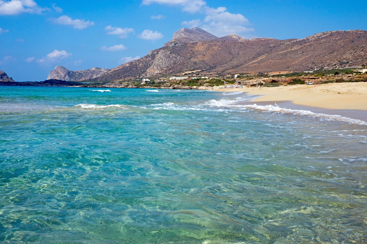 Vai paplūdimys (Kreta, Graikija)<br> Istockphoto.com