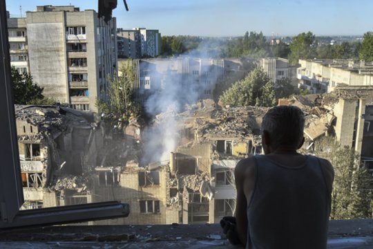 Karas Ukrainoje. Vakarams – labai aštri kritika dėl elgesio su Ukraina