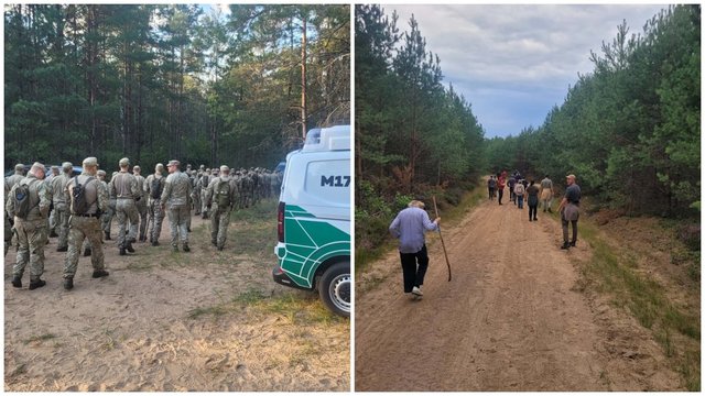 Sėkminga kelias dienas miške kladžiojusios senjorės paieška: pastebėti buvo sunku