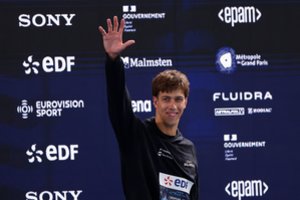 Po neįtikėtino finišo Europos čempionate T. Navikonis negalėjo patikėti: „Čia yra kosmosas“