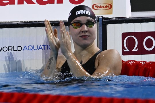 R. Meilutytė ir toliau grėsminga – be vargo žengė į čempionato pusfinalį