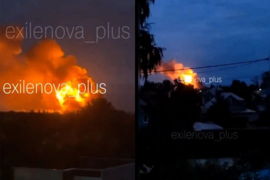 Karas Ukrainoje. Galingas Ukrainos smūgis: atakavo itin svarbų Rusijos kosmoso programos centrą