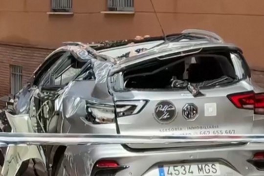 Galingas žemės drebėjimas supurtė Granados apylinkes: apgadinti pastatai, žmonės gelbėti iš griuvėsių