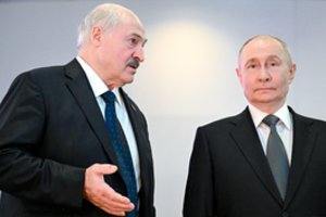 A. Lukašenkos žemėlapis vėl atsidūrė dėmesio centre: atskleidė V. Putino planus
