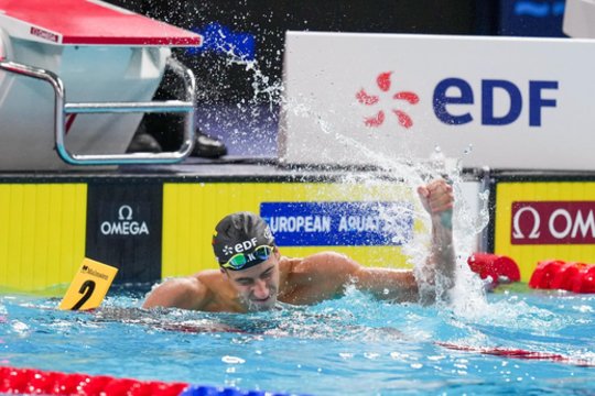 Šaunusis plaukimo ketvertas – Lietuvos mišri estafetė Europoje iškovojo įspūdingą ketvirtą vietą