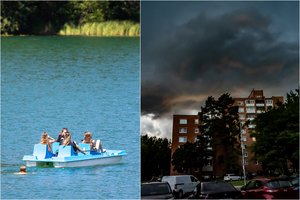 Skubėkite pasimėgauti: sekmadienį kais iki 29 laipsnių, o tada – staigūs pokyčiai