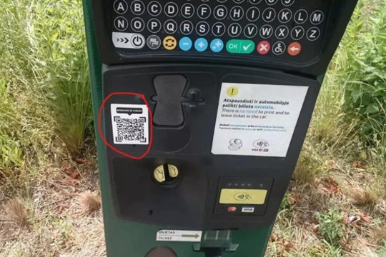 Parkomatais besinaudojantys sukčiai jau pasiekė ir pajūrio regioną