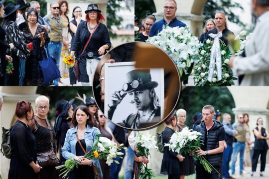Į paskutinę kelionę išlydėtas menininkas Donatas Dubauskas: amžinojo poilsio atgulė Sudervės kapinėse