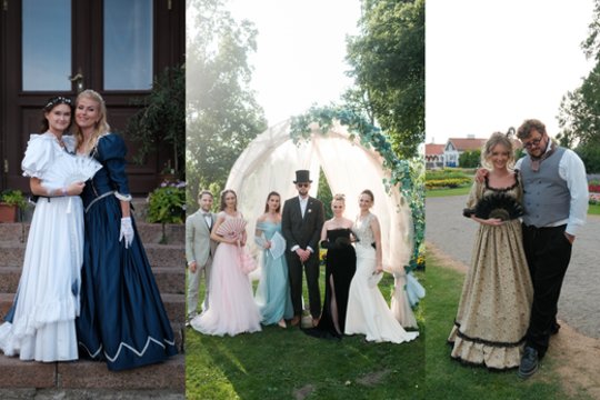 Pakruojo dvare – didysis vasaros pokylis: susirinko aristokratiškai pasipuošę garsūs svečiai
