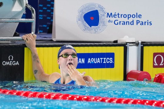 Europos plaukimo karalienė vėl tapusi R. Meilutytė prisipažino – nesitikėjo tokio rezultato