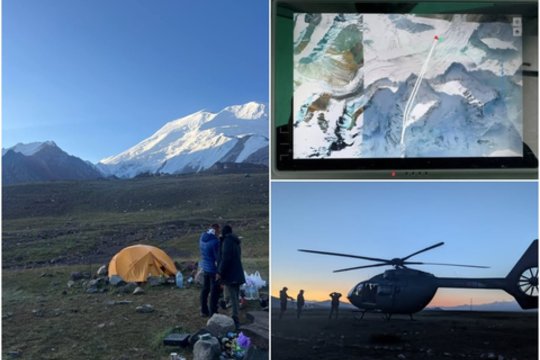 Iš Kirgizijos kalnų – širdį verianti žinia: įtariama, kad aptiktas žuvusio lietuvio alpinisto kūnas