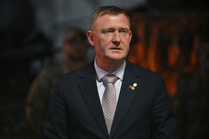 Latvija atskleidė, iš kur įskrido numuštas dronas