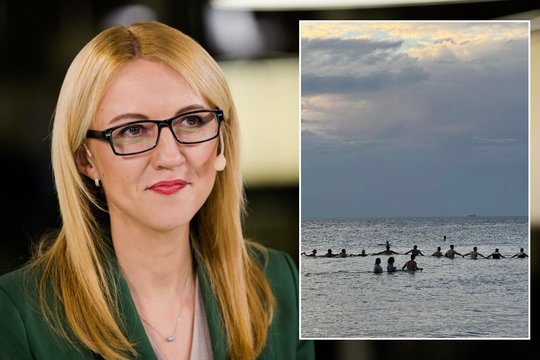 Prakalbo netoli Palangos tilto per 17-mečio tragediją buvusi D. Žeimytė-Bilienė: sujaudino žmonių elgesys