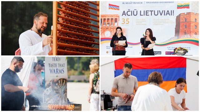 Armėnų tautos festivalyje – tradicinis maistas, gėrimai ir ritualai: Lietuvą laiko ypatinga istorijos dalimi