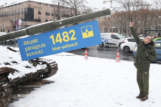Lietuvos muziejams – Ukrainos karo trofėjai: galės būti perduoti sunaikinti rusų tankai