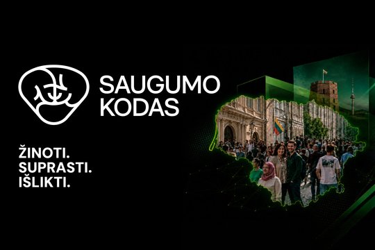 Saugumas – ne tik valstybės reikalas: Lrytas „Saugumo kodas“ kviečia krizėms ruoštis šiandien