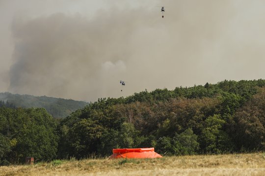 Slovakijos nacionaliniame parke įsiplieskė gaisras