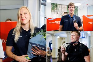 Aiškios premijos sumos, kurios papildys R. Meilutytės, M. Aleknos ir T. Navikonio sąskaitas