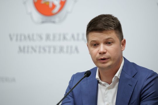 Vidaus reikalų ministras siūlo R. Liubajevą iš VSAT vado pareigų atleisti trečiadienį