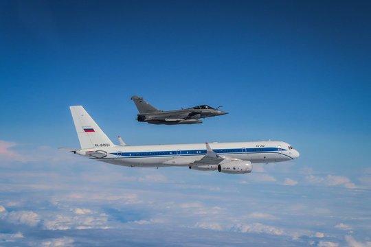 NATO naikintuvai lėktuvai virš Baltijos jūros perėmė ir FSB vadovybės lėktuvą