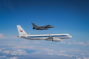 NATO naikintuvai lėktuvai virš Baltijos jūros perėmė ir FSB vadovybės lėktuvą