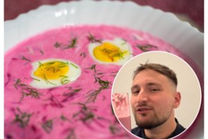 Lietuviai liko be žado išvydę, ką britas padarė su šaltibarščiais: „Tai – nusikaltimas!“