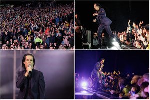 Kalnų parke – ilgai lauktas vakaras: Nickas Cave'as surengė abejingų nepalikusį koncertą