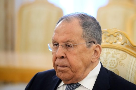 S. Lavrovas įspėjo JK: tai bus laikoma dalyvavimu kare Ukrainoje