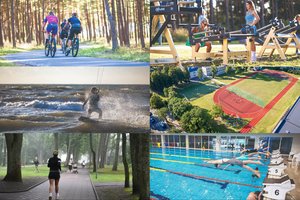 Sporto mėgėjai poilsiui renkasi Palangą – ne tik gamta tam sukūrė sąlygas